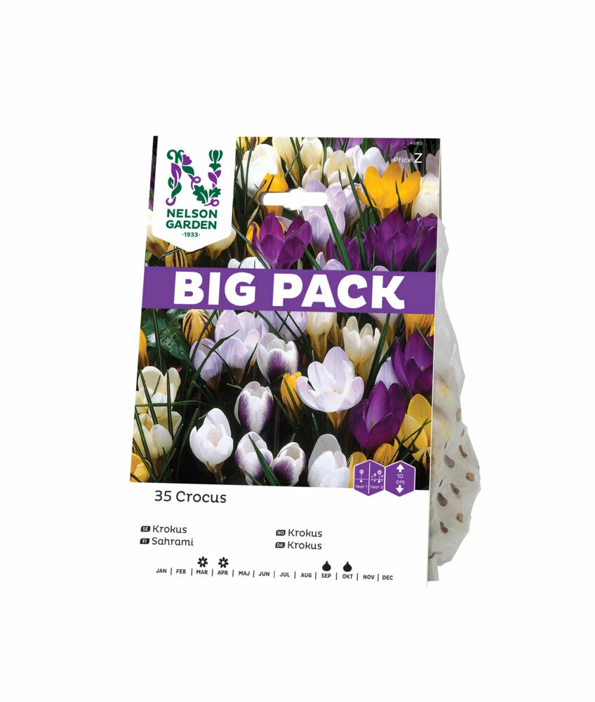 NELSON GARDEN Høstløk Krokus Mix 1 NELSON GARDEN Høstløk Krokus Mix