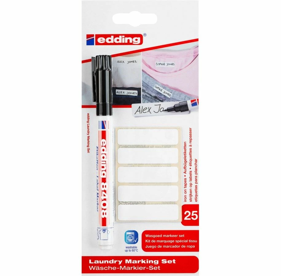 Edding Emo Tøymerkepenn 1 Edding Emo Tøymerkepenn