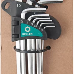 Kellen Sekskantnøkkelsett 9 Deler