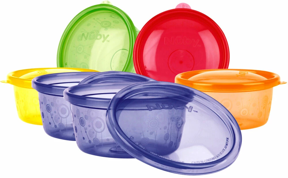 Nuby Nûby™ Bolle Med Lokk 6 Pk 1 Nuby Nûby™ Bolle Med Lokk 6 Pk