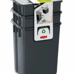 Curver Kildesortering Med 3 Beholdere