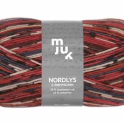 Mjuk Nordlys Strømpegarn