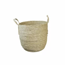 NORDIC DECO Flettet Kurv Med Håndtak