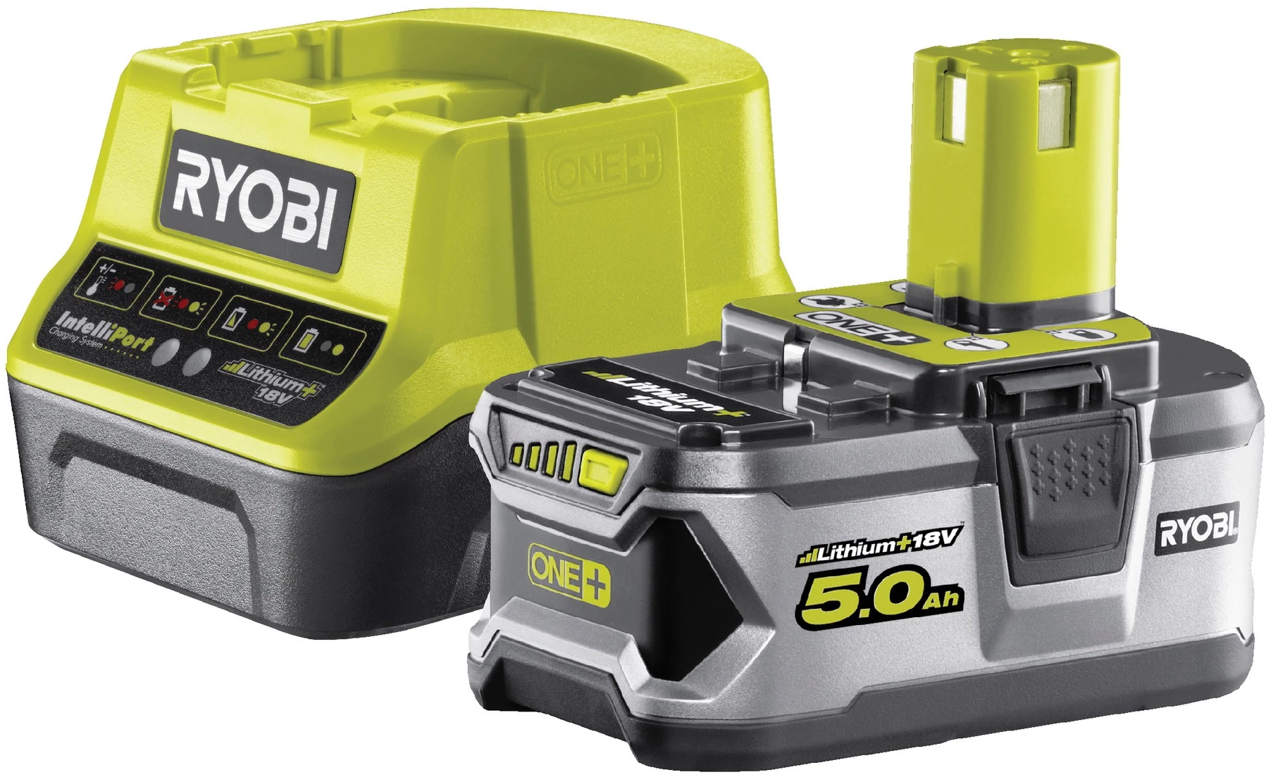 Ryobi RC18120-150 Batteri Og Lader 1 Ryobi RC18120-150 Batteri Og Lader