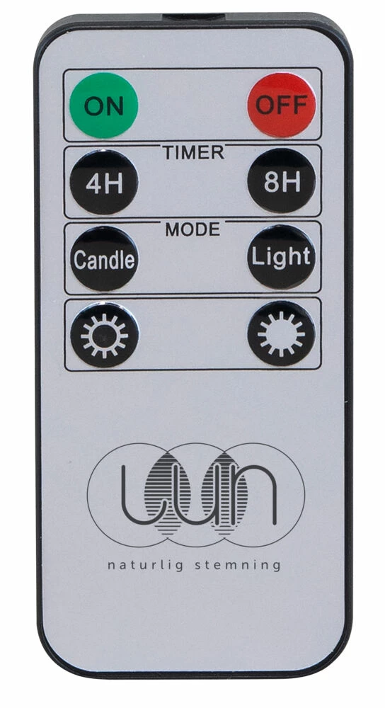 Remote Fjernkontroll Lun Serien 1 Remote Fjernkontroll Lun Serien