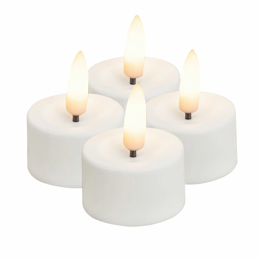 Lun LED Telys Høye 4-pk 1 Lun LED Telys Høye 4-pk