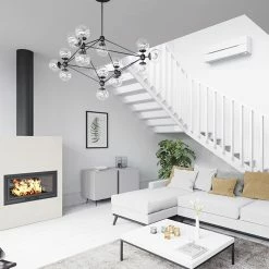 MITSUBISHI ELECTRIC Mitsubishi Kaiteki 6600 Varmepumpe, Ferdig Montert -Leifheit click shop 660344 95919 5