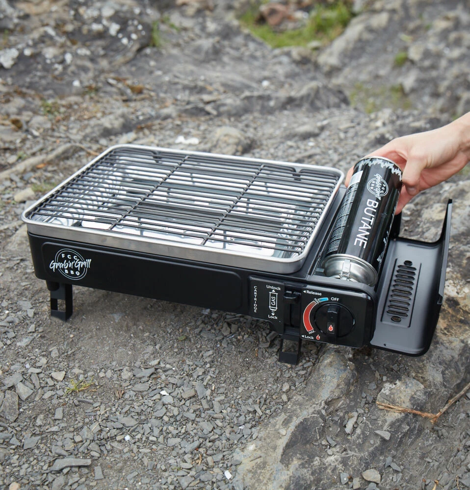 FCC BBQ Grab`N`Grill Gassgrill Sort 6 FCC BBQ Grab`N`Grill Gassgrill Sort - Bilde 6