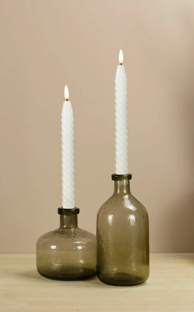 Lun LED Tvinnet Kronelys 2-pk 2 Lun LED Tvinnet Kronelys 2-pk - Bilde 2