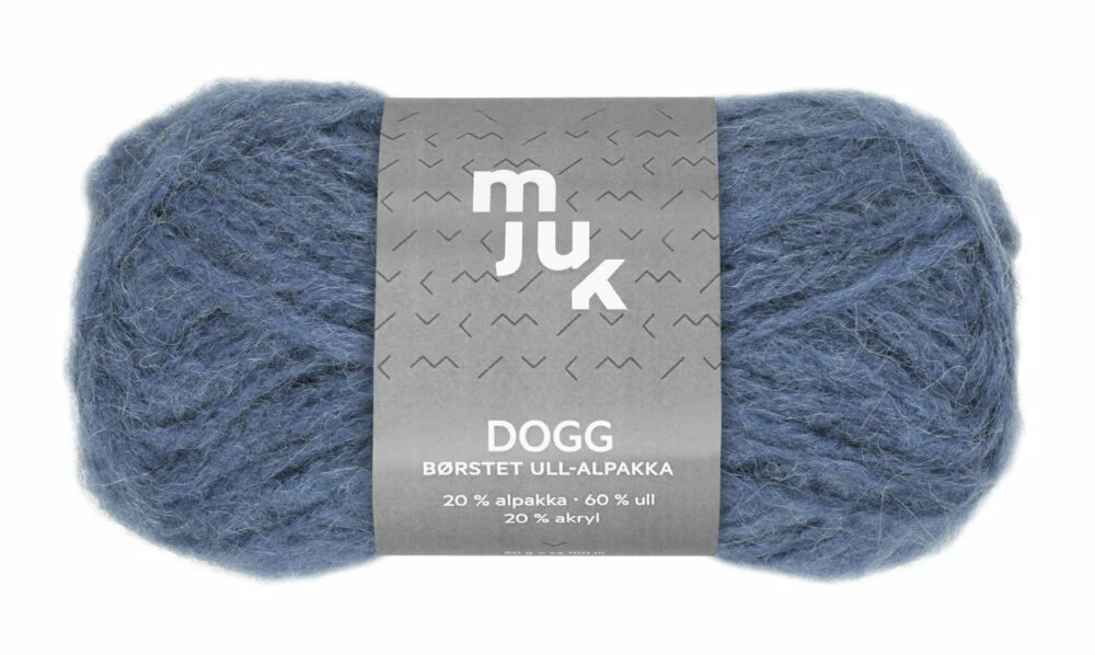 Mjuk Dogg Børstet Ullgarn 1 Mjuk Dogg Børstet Ullgarn