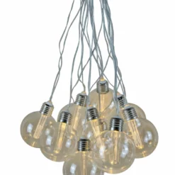 NORD Lyslenke Med 10 LED Pærer IP44 -Leifheit click shop 751371 7071189288155 4