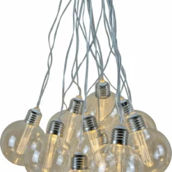 NORD Lyslenke Med 10 LED Pærer IP44 -Leifheit click shop 785242 7071189288155