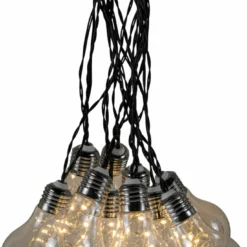 PREMIUM COLLECTION Lyslenke Med 10 LEDpærer IP44 -Leifheit click shop 785243 7071189264562