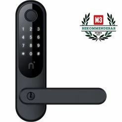 EASY ACCESS Nimly Touch Pro Ultimate Black - Kode Og Fingeravtrykkslås